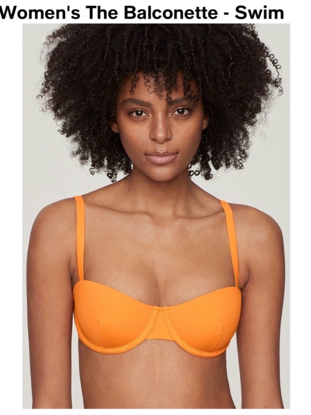 CUUP Balconette Swim Bikini Top